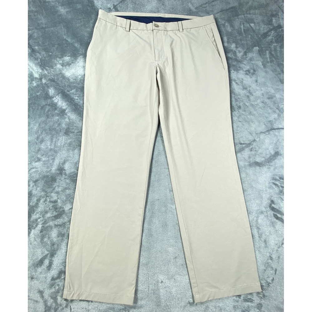 Vineyard Vines Pants Mens 38x30 Khaki OTG Performance Stretch Golf Slacks Chino